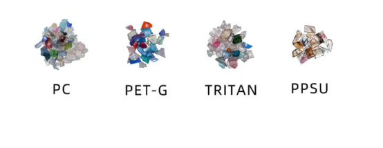Plastic color sorter machine